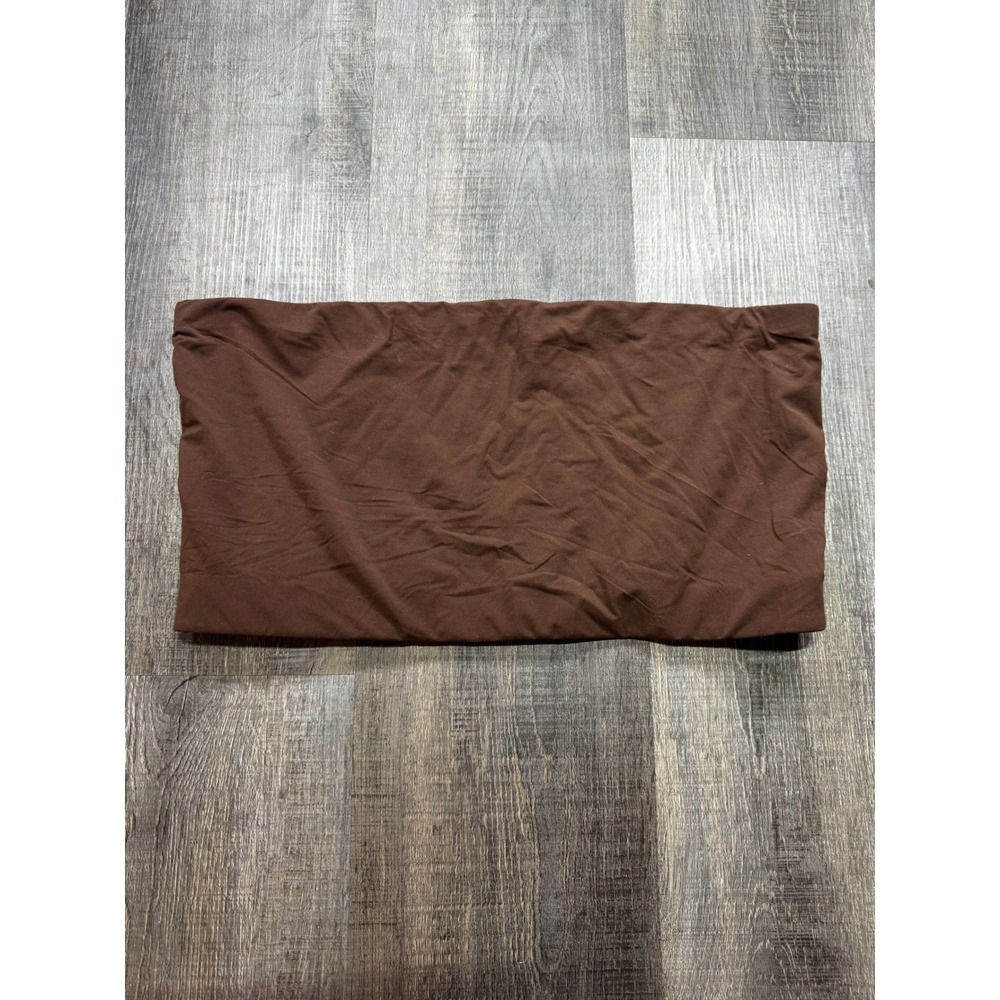 SKIMS Fits Everybody Bandeau Bra Cocoa Brown Strapless Top‎ Womens Plus Size 4X